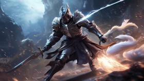 萍乡第一中单！Knight阿狸魅惑乱军取敌将首级